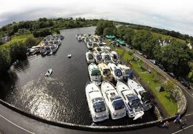 56th Shannon Boat Rally Visits Athlone