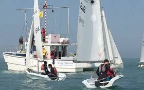 Light winds for the start of today&#039;s DBSC dinghy and sportsboat starts