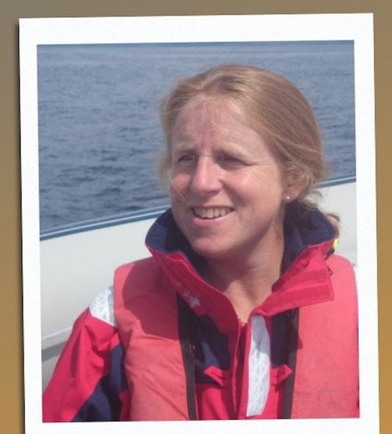Irish Sailing's Regional Development Officer, Gail MacAllister. 