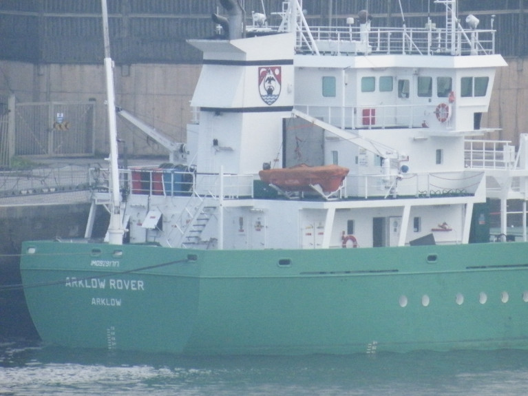 Arklow Rover (recently sold to Norwegian interests) is seen a few years back in Dublin Port at the Deep Water Berth (DWB) from where other fleetmates of Arklow Shipping feature in a documentary &#039;Keepers of the Port&#039; which is only available to watch until today. On a related note, also today berthed at the DWB is Arklow Vale which can be viewed on another LINK below which shows the excellent filming of the ship&#039;s launch. 