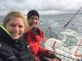Offshore Academy 21 sailed by Joan Mulloy and Cathal Clarke from Ireland