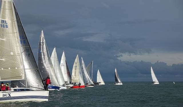 Having now completed four races, a discard now applies at Howth Yacht Club's Autumn League