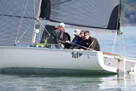 Peter O&#039;Leary and crew search for wind in a 1720. Scroll down the story for more photos