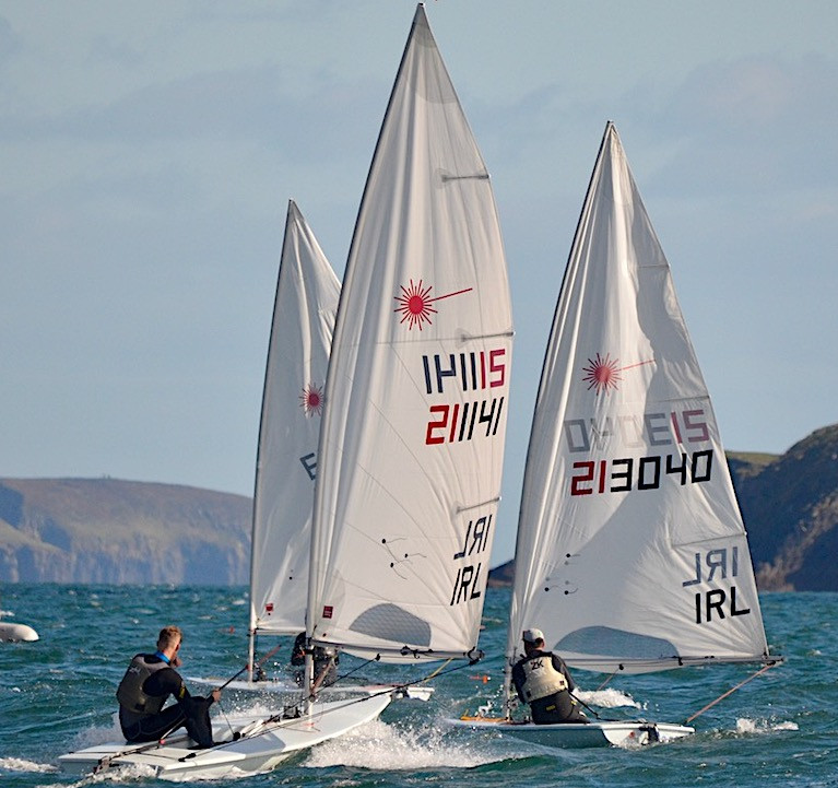 Tralee Bay Sailing Club's Paddy Cunnane (211141) was the winner of the 11-strong Standard division