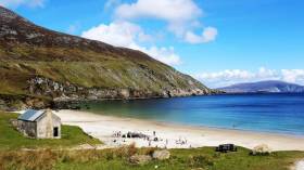 Big 7 Travel has rated Keem Bay on Achill Island as its 11th best beach in the world