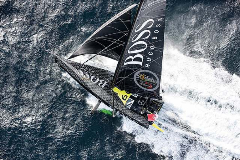 Alex Thomson Departs Cape Town &amp; ‘heads for home’ Onboard HUGO BOSS