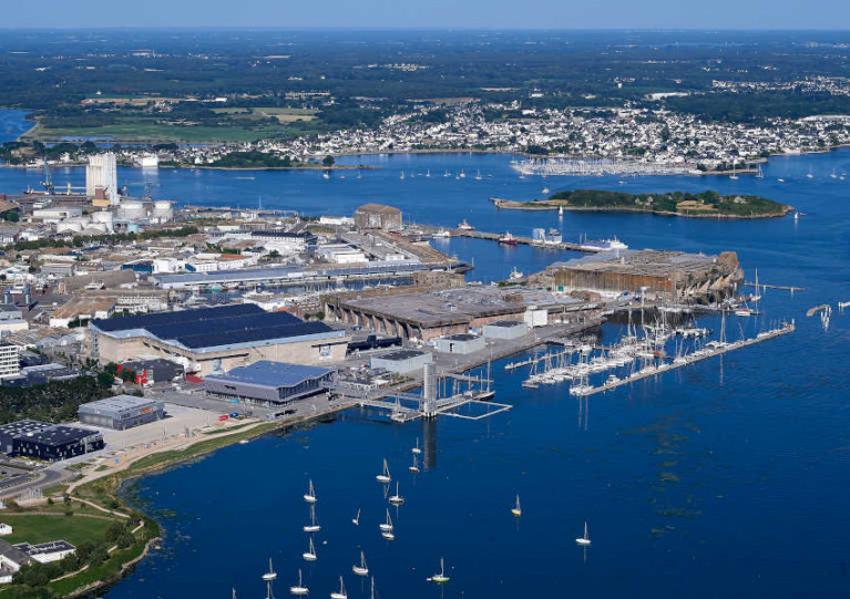 Lorient La Base in Brittany, north-western France