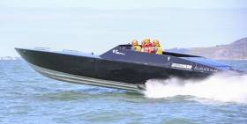 Hibernia Racing&#039;s 100 mph ALLBLACK SL44 is making a Round Ireland Record bid from Kinsale this weekend