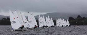 A start of the Radial Championships at Lough Derg Yacht Club