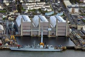 Babcock International Group leads a consortium wanting to construct Type 31e ships for the UK&#039;s Royal Navy - and says Devonport, Cornwall will play key role. The group also has a shipyard in Appledore, Devon where an Irish Naval Service OPV90 newbuild is currently under construction.