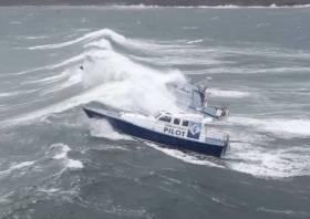 Dalmore and Safehaven undergoing sea trials recently