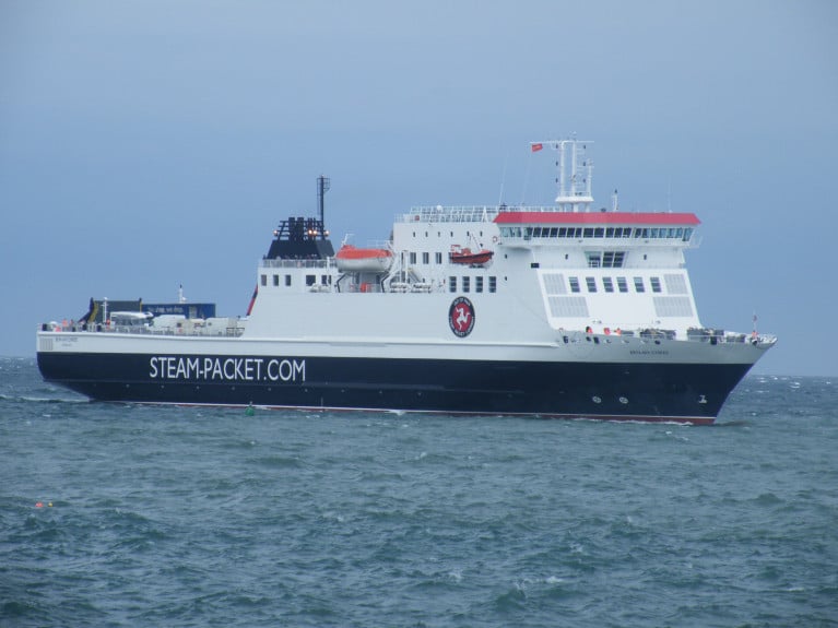 Ropax Ben-My-Chree was repaired in Cornwall AFLOAT adds at A&amp;P Falmouth from where the ropax is to return to service tomorrow ahead of schedule
