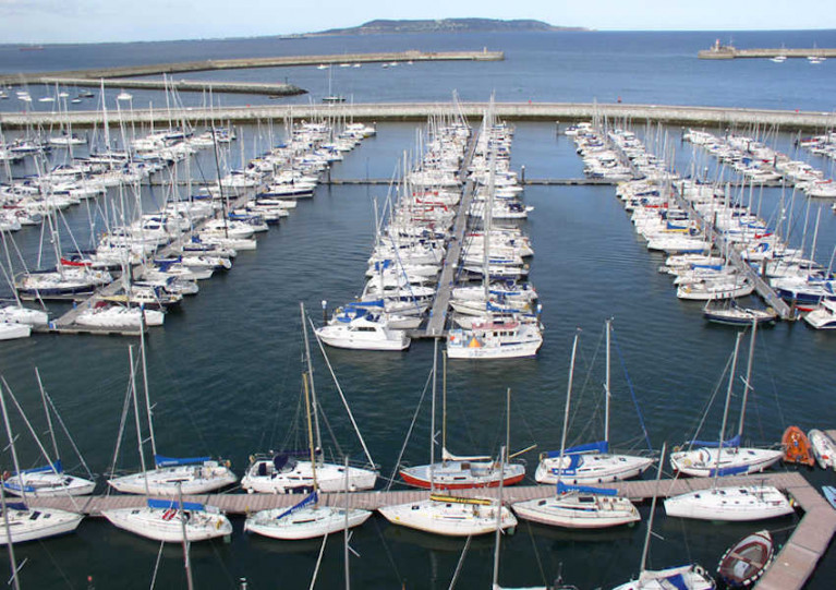 File image of Dun Laoghaire Marina, which is currently turning down requests from yachts seeking to come in from abroad
