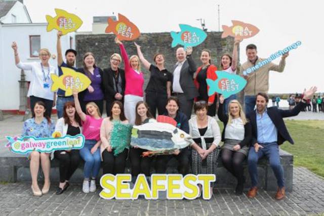 SeaFest supporters say no to plastics for this year’s festival in Galway from Friday 29 June