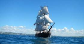 Tall Ship The Phoenix, left its home port of Charlestown Harbour in Cornwall yesterday and is due to arrive under full sail on Galway Bay on Thursday