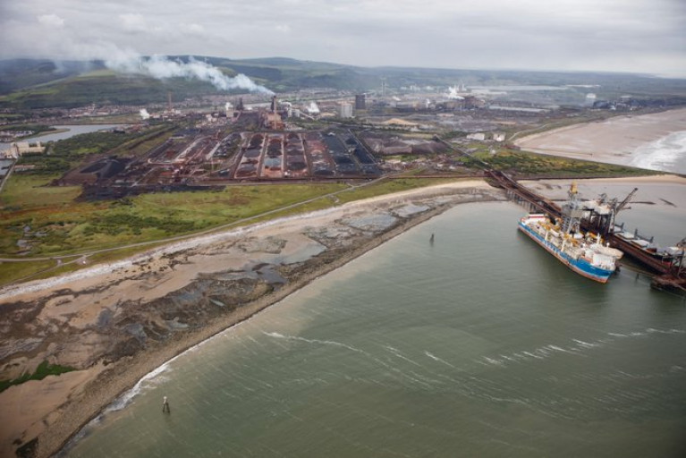 Associated British Ports (ABP) and Tata Steel sign long-term Port Talbot (above) agreement for the major south Wales industrial plant works to export using the Port of Newport near the Welsh capital of Cardiff. Also above AFLOAT adds is the drill-ship Sertao which departed the port in 2019 following a period of lay-up as referred below. 