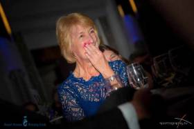 Janet Grosvenor was surprised to be awarded the honour at the RORC dinner