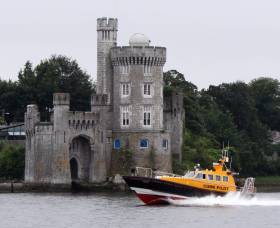 Blackrock Castle - this weekend a fleet of boats sails up the River Lee from Cobh to moor at the uppermost navigable point of the river