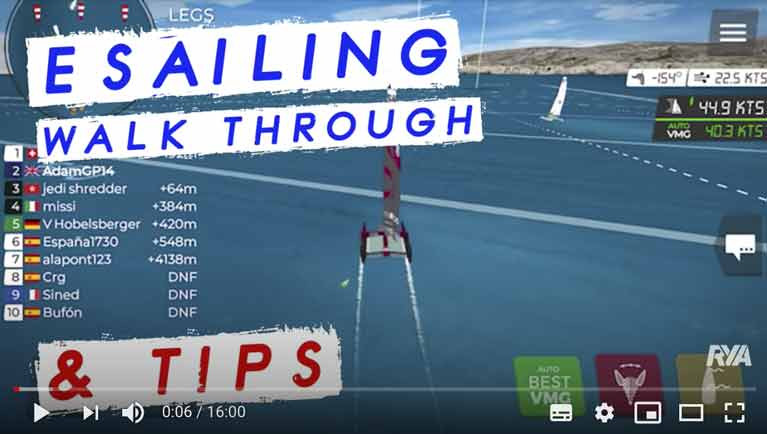 National Yacht Club Sailors Take eSailing League Challenge
