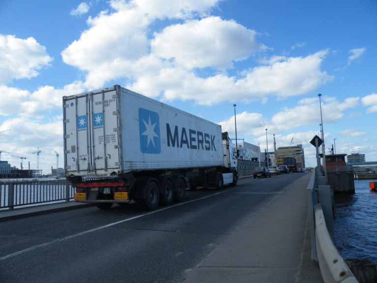 Danish shipping giant AP Moller-Maersk based in Copenhagen, handles one in five containers shipped worldwide.