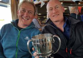 Flying Fifteen East Coast Championship winners Rory and Andrew Martin 