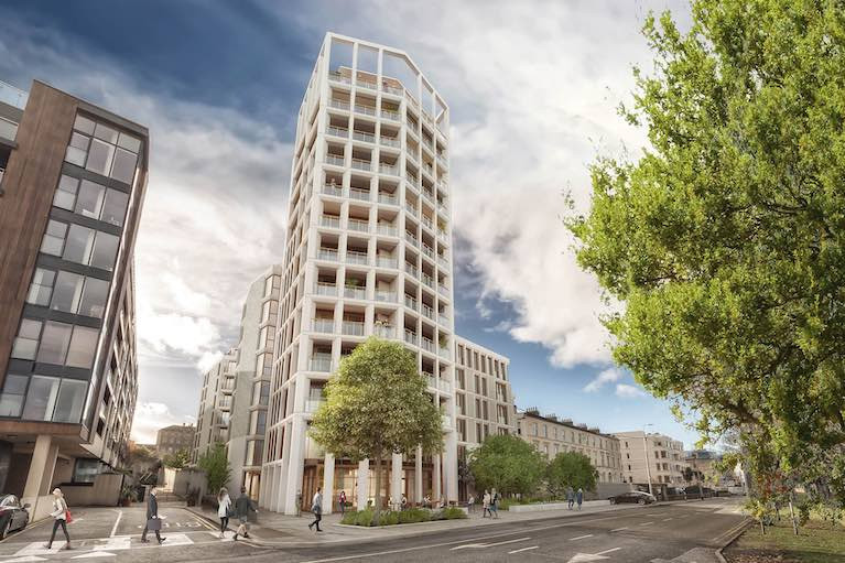 They'll need to be extra-lucky – the proposed 13 story development on the Dun Laoghaire harbour front