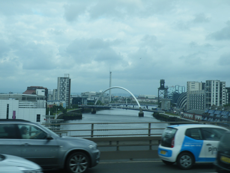 Freeports: In July last year the Scottish government named nine areas being considered among them is the Glasgow city region as Afloat captured with this scene of the River Clyde.