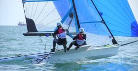 Annalise Murphy and Katie Tingle who will compete in next year&#039;s World Cup Series