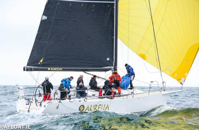 Chris Power Smith's Aurelia from Dun Laoghaire took overall victory in the Midnight race from Liverpool to Douglas