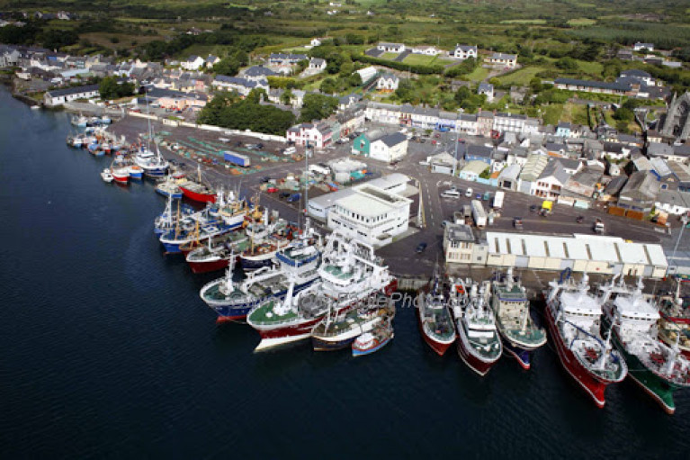 The Castletownbere fishing fleet in West Cork. The Irish fishing industry is worth €1.2 billion per annum to the economy