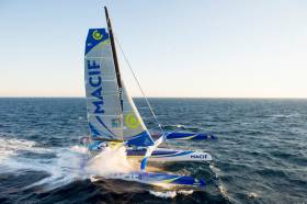 Francois Gabart and his MACIF, sailing with North Sails 3Di, took the outright solo around-the-world record last month