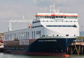 The move will see the four-deck Seatruck Precision and Seatruck Performance (above) replace the current three-deck vessels 