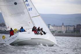 Rodney and Keith Martin&#039;s Lively Lady from the Royal Irish Yacht Club races to Wicklow tomorrow in the first ISORA coastal race of the season