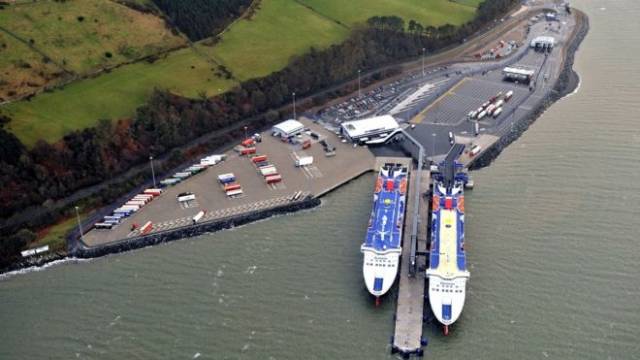 The ferry operator moved to the new £80m terminal of Loch Ryan Port, Cairnryan in 2011
