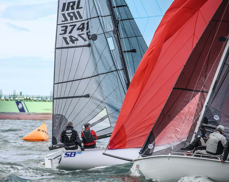 SB20s will race for Western Championships honours at 2021 Volvo Dun Laoghaire Regatta
