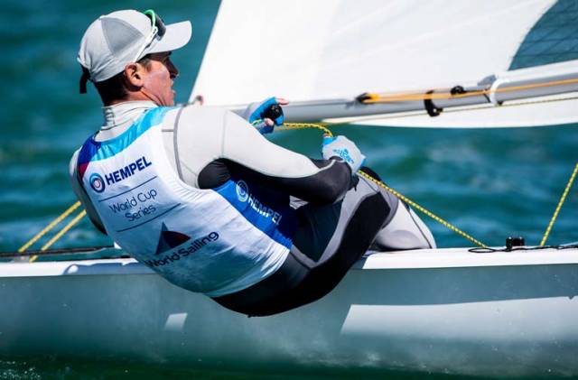 Finn Lynch became the first Irishman to make a World Cup Laser Medal Race in Miami this month