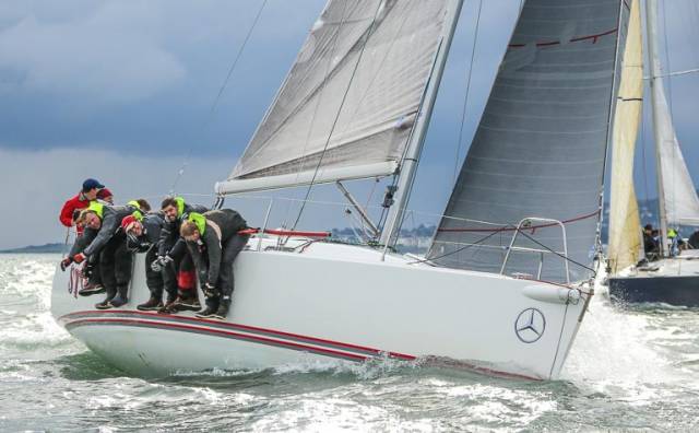 The Kelly family’s J/109 Storm from Rush SC and HYC is the defending champion in this weekend’s J/109 Open Nationals in Dublin Bay.