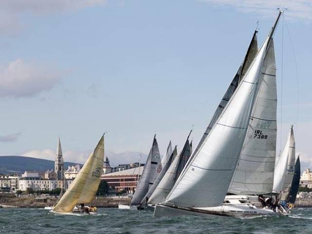 The “Suburban Seafest”. Volvo Dun Laoghaire Regatta from 6th to 9th July 2017 will be providing racing in the bay for 30 classes. 