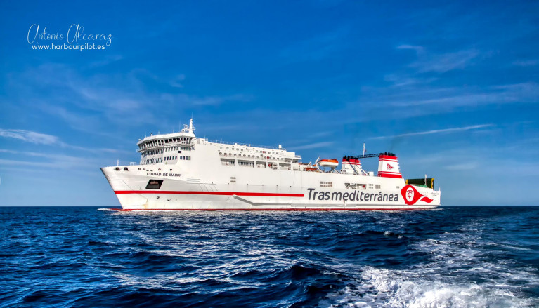 ICG, owners of Irish Ferries, has acquired the ropax ferry Ciudad de Mahón from Transmed, a Spanish ferry company.  The purchase will see the ship become the third ferry on Dover-Calais with sailings by the ferry due to take place in the first quarter of 2022. 