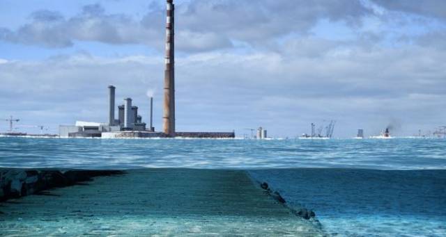 A catastrophic storm during high tide which will leave thousands of homes, businesses and landmark buildings in Dublin (Port above) under water is inevitable over the coming decades, one of the country’s foremost climate change experts has warned.