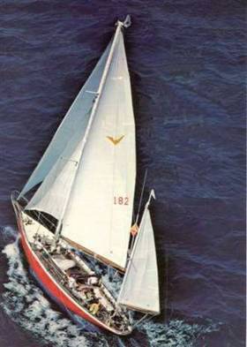 The 1905-built Iolaire in her glory years under Don Street’s ownership, when she cruised extensively in the Caribbean, crossed the Atlantic seven times, and took part in the Golden Jubilee Fastnet Race of 1975