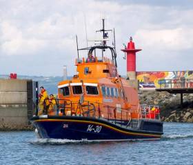 Larne RNLI&#039;s all-weather lifeboat