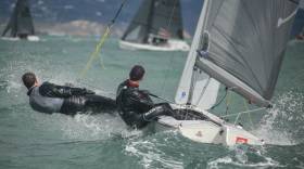 Royal St. George Yacht Club Pair Barry McCartin and Conor Kinsella counted five straight race wins