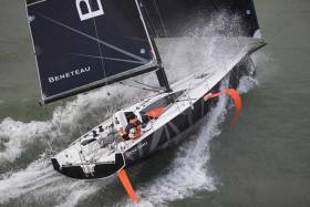 A mixed foiling keelboat, of a type still to be confirmed, has been added to the Olympic Sailing Competition for Paris 2024. Above a French made Beneteau Figaro 3 foiler that may yet fit the bill for the 2024 regatta