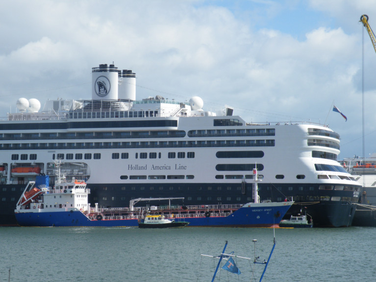 The MS Zaandam was denied access to the Panama Canal for sanitary reasons according to RTE news which added Irish citizens on board. Asymptomatic cruise passengers would be allowed to transfer to MS Rotterdam. This ship also operated by Holland America Line (HAL) is AFLOAT adds (above) is seen berthed in Dublin Port when on a visit in recent years. 