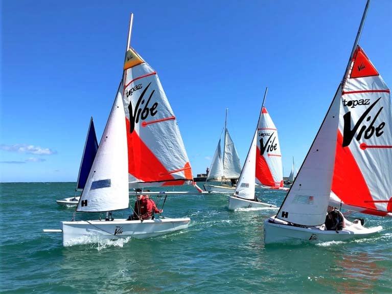 The Shanahan Team Racing Cup will be raced in Topaz dinghies
