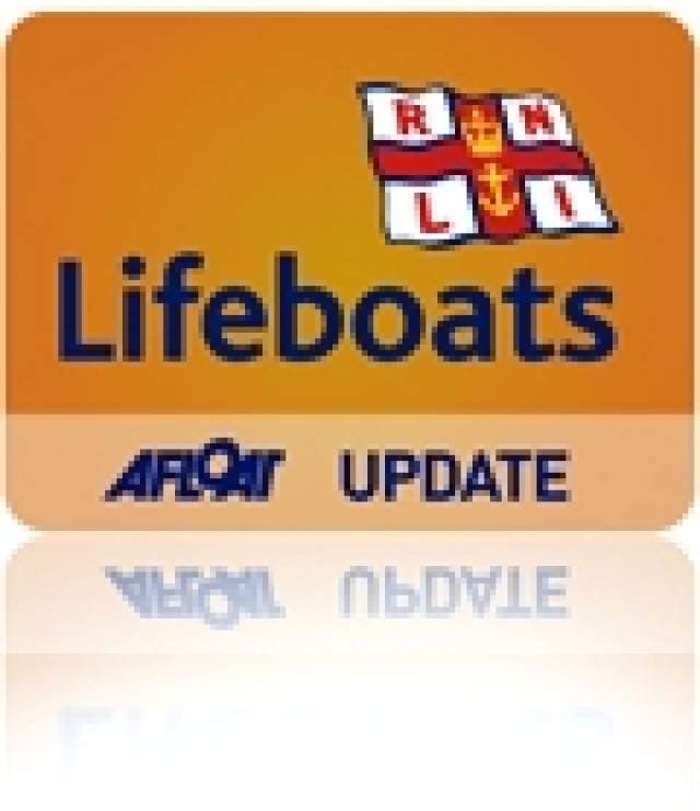 Irish Lifeboat men on Jubilee Duty