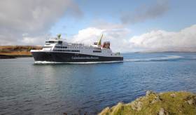 Cast Your Vote: An artist&#039;s impression of the new ferry to serve the Scottish island of Arran on the Forth of Clyde.
