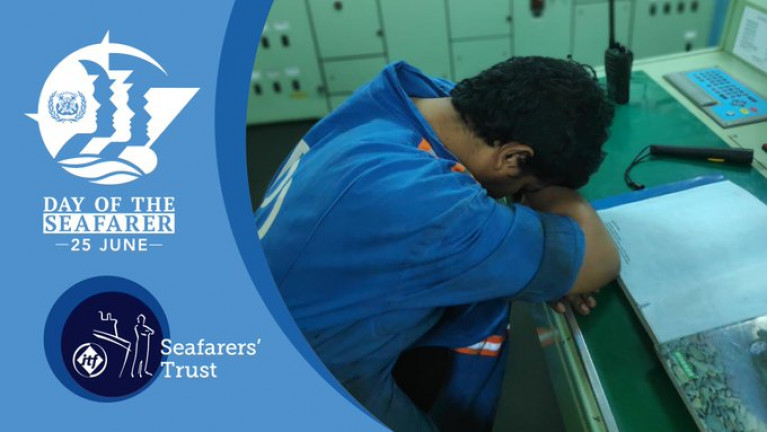 Tomorrow, Friday 25th June is the &#039;Day of the Seafarer&#039; and the International Chamber of Shipping (ICS) is calling on vessels in ports around the world to sound their horns at 12 noon local time, so to remind governments of their responsiblities to seafarers, among them (above) Anoop Kumar, he&#039;s been on board over 10 months. For #DayoftheSeafarer@Seafarers_Trust is working with partner unions and seafarers&#039; welfare organisations, to support seafarers and provide resources. To find out more about how to help copy and paste this link: https://bit.ly/35hI9g3