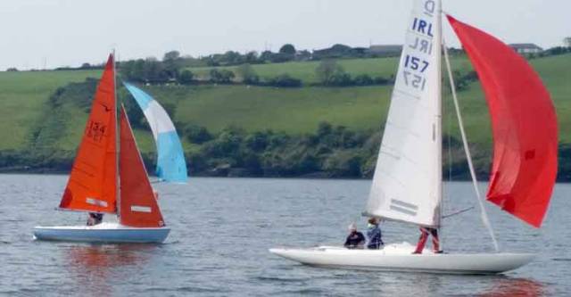 Squibs and Dragons raced at the Kinsale Keelboat regatta